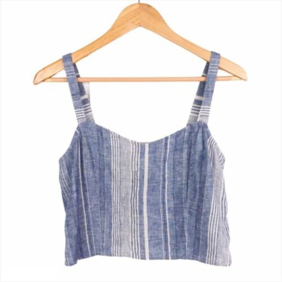 Express Striped Crop Top XL - Picture 3 of 4